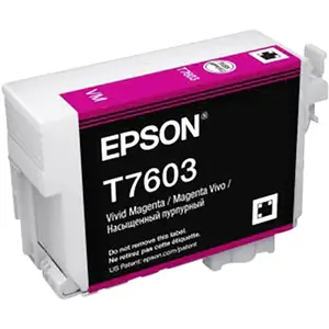 Epson T7603 Encre Vivid Magenta Grand contenant 25.9ml pas cher