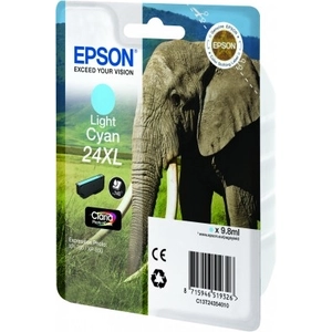 Epson 24XL - taille XL - cyan clair - originale - cartouche d'encre pas cher