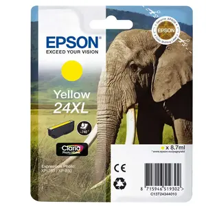 Epson 24XL - taille XL - jaune - originale - cartouche d'encre pas cher