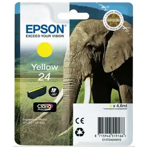 Epson 24 (Elephant) Yellow Ink pas cher