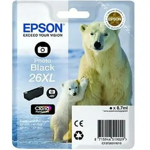 Epson 26XL - taille XL - photo noire - original - cartouche d'encre pas cher