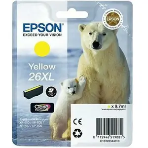 Epson 26XL - taille XL - jaune - original - cartouche d'encre pas cher