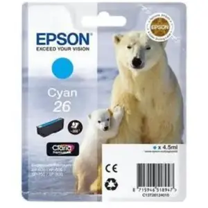 Epson 26 - cyan - original - cartouche d'encre pas cher