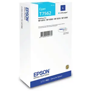 Epson T7562 (C13T756240) Inktcartridge Cyaan pas cher