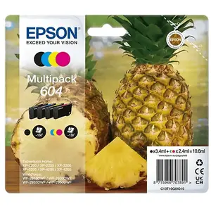 Multipack Epson 604 Ananas 4 Couleurs pas cher