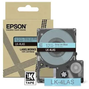 Epson LK-4LAS Grijs, Lichtblauw pas cher