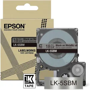 Epson Violet doux/gris 12 mm LK-4UAS pas cher