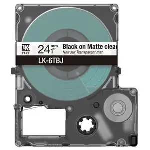 Epson LK-6TBJ Zwart, Transparant pas cher