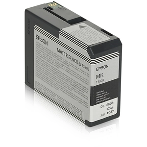 Epson T5808 - 80 ml - noir mat - original - cartouche d'encre - pour Stylus Pro 3800
