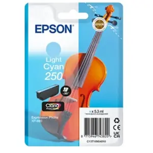 Cartouche d'encre Epson 250 Violon Cyan clair pas cher