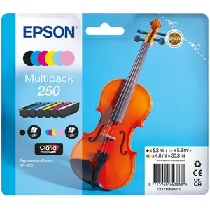 Epson 250 Multipack - Pack de 6 - noir, jaune, cyan, magenta, cyan cla... pas cher