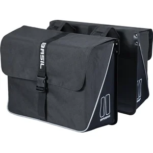 Basil double pannier Forte35 litres noir pas cher