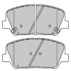 Remblokkenset schijfrem KBP3060 Kavo parts pas cher
