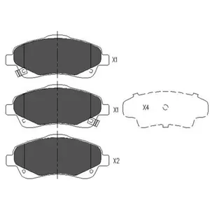 Remblokken set KBP9018 Kavo parts pas cher