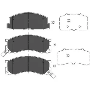 Remblokken set KBP9040 Kavo parts pas cher