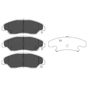 Remblokken set KBP4013 Kavo parts pas cher