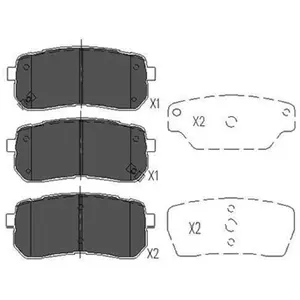 Remblokken set KBP3026 Kavo parts pas cher