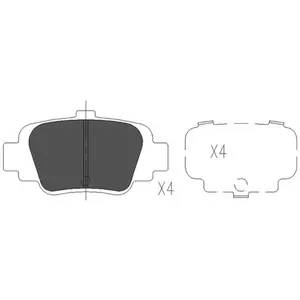 Remblokken set KBP6547 Kavo parts pas cher