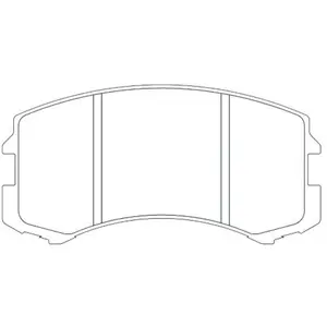 Remblokken set KBP5537 Kavo parts pas cher