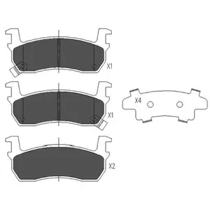 Remblokken set KBP6530 Kavo parts pas cher