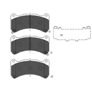 Remblokken set KBP9113 Kavo parts pas cher