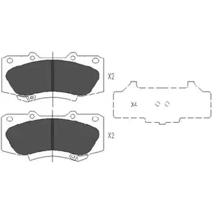 Kavo parts Remblokken set pas cher