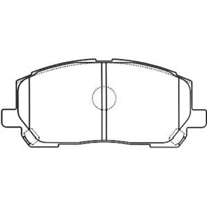 Remblokken set KBP9137 Kavo parts pas cher