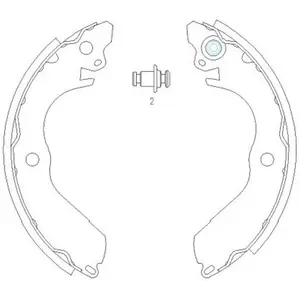 Kavo parts Remschoenset pas cher