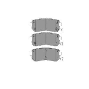 Remblokken set KBP3054 Kavo parts pas cher