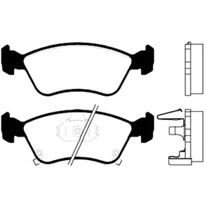 Remblokken set BP9037 Kavo parts pas cher