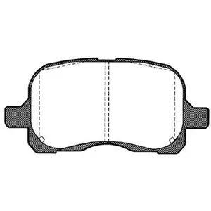 Remblokken set BP9039 Kavo parts pas cher