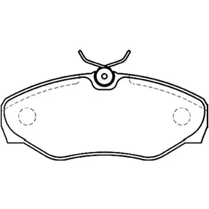 Remblokken set BP6579 Kavo parts pas cher