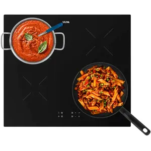 ETNA KI1160ZT - Inbouw inductiekookplaat - 2-fasen - 60 cm breed - 4 kookzones pas cher