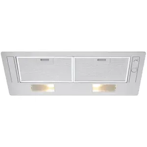 ETNA AI573RVS - Inbouw afzuigkap - 73 cm - Grijs - 425 m³/h - LED verlichting - 3 afzuigsnelheden pas cher