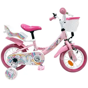 Volare Unicorn Kinderfiets - Meisjes - 12 inch - Roze pas cher