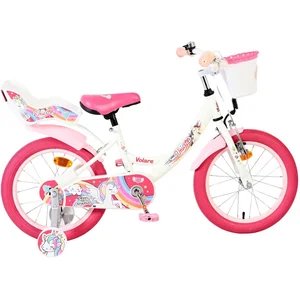 Comparateur de prix : Volare Unicorn Kinderfiets - Meisjes - 16 inch - Wit