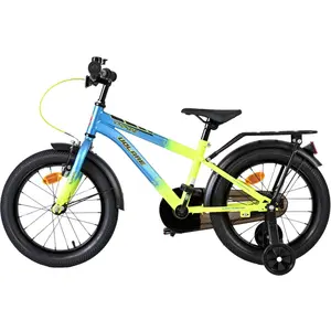 Comparateur de prix : Volare Thombike Kinderfiets - Jongens - 16 inch - Blauw Geel