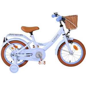 Volare Ashley Kinderfiets - Meisjes - 14 inch - Pastel Blauw pas cher