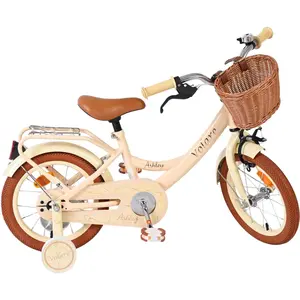 Volare Ashley Kinderfiets - Meisjes - 14 inch - CremeVendu pargalaxus