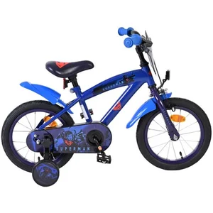 volare Superman Kinderfiets - Jongens - 14 inch - Blauw pas cher