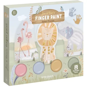 Little Dutch vingerverf - Safari - complete set - cadeautip - creatief...
