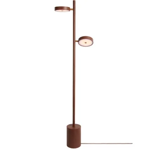 GOOD&MOJO Vloerlamp Okinawa - Bruin - Ø40x146cm - Modern - Staande lam...