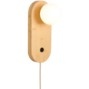 GOOD&MOJO Wandlamp Java - Beige - Ø12.5x30cm - Binnen ModernVendu parbol