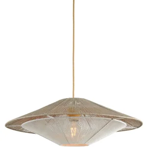 GOOD&MOJO Hanglamp Lumbini - Beige - Ø60x250cm - Modern - Hanglampen E...