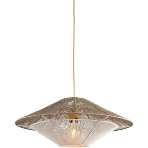 GOOD&MOJO Hanglamp Lumbini - Beige - Ø50x250cm - Modern - Hanglampen E... pas cher
