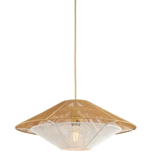 GOOD&MOJO Hanglamp Lumbini - Licht bruin - Ø50x250cm - Modern - Hangla... pas cher