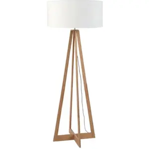 Good & Mojo EVEREST-Lampadaire Bambou & Lin Naturel H127cmVendu parbol