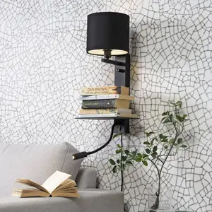 Applique murale - ITS ABOUT ROMI - Florence Noir - Coton - 50 cm - 1 a...Vendu parbol