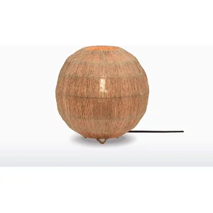 Good & Mojo IGUAZU-Lampe à poser Jute Ø25cm pas cher