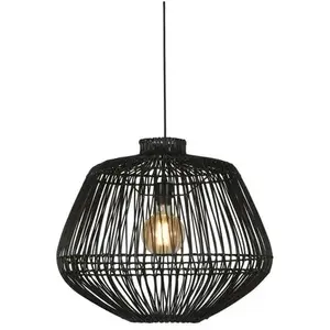 Good & Mojo MADAGASCAR-Suspension Rotin Ø60cm pas cher